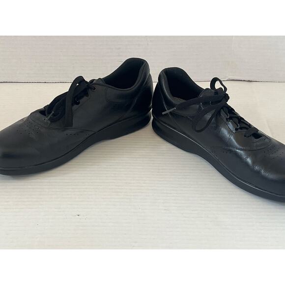 Women's SAS Tripad Comfort Black Leather Walking Sneakers Athletic Size 9.5 - Picture 4 of 9